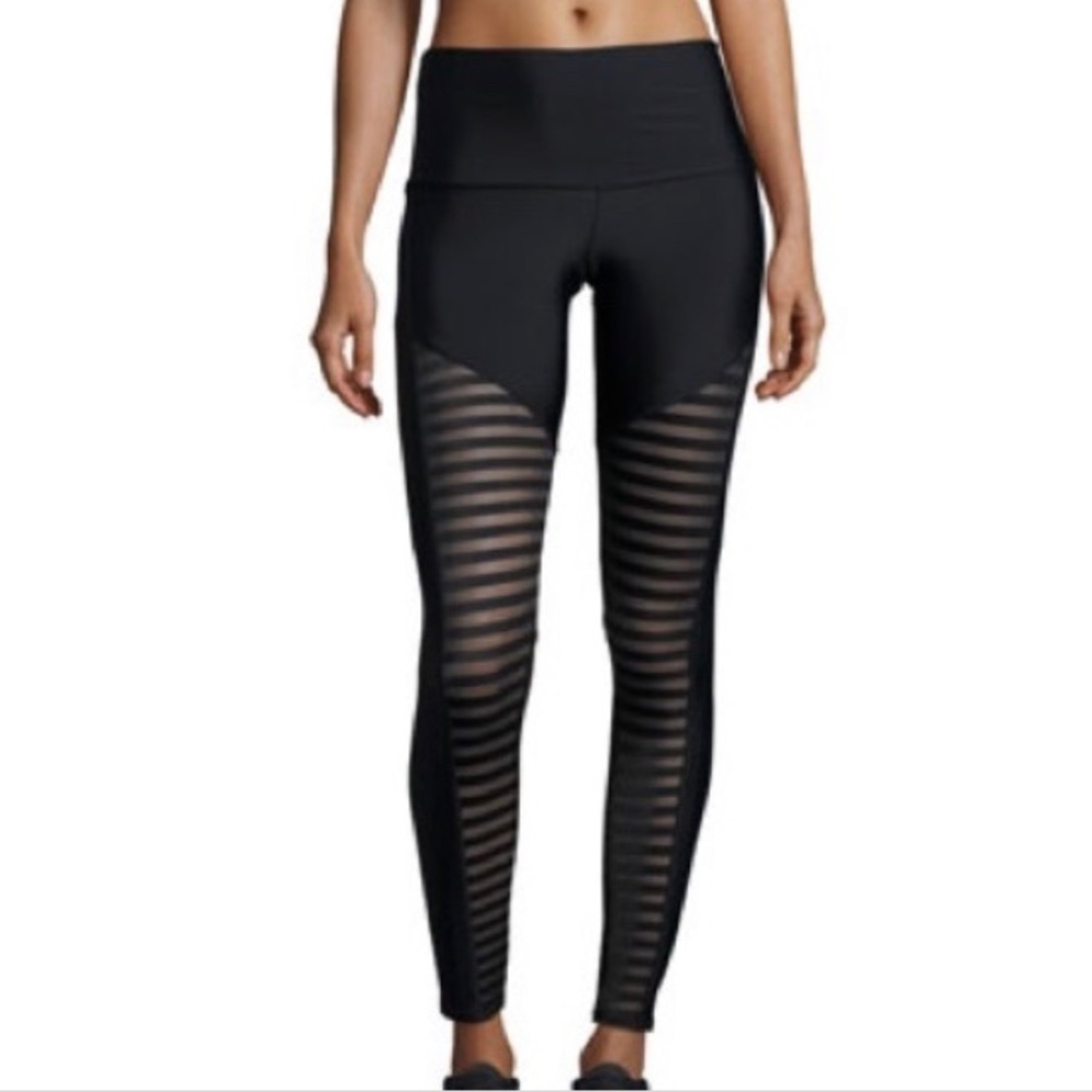 Onzie High Waisted Mesh front Leggings